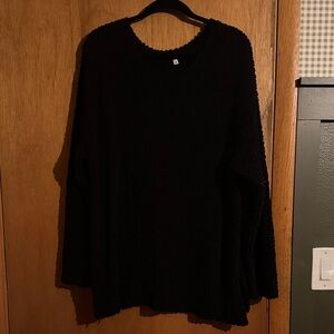Cozy Black Sweater